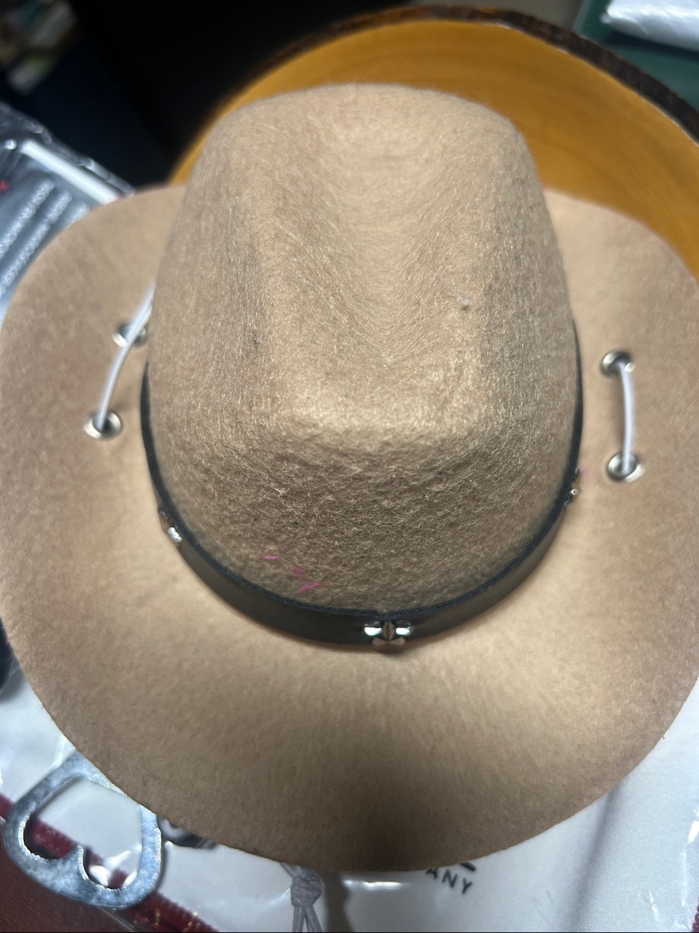 Cowboy dog hat, small like Chihuahua